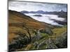 Mist over Llyn Gwynant and Snowdonia Mountains, Snowdonia National Park, Conwy, Wales, United Kingd-Stuart Black-Mounted Photographic Print