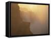 Mist Over Victoria Falls at Sunrise, Zimbabwe-Jim Zuckerman-Framed Stretched Canvas