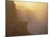 Mist Over Victoria Falls at Sunrise, Zimbabwe-Jim Zuckerman-Mounted Photographic Print