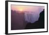 Mist Rising from Waterfall-DLILLC-Framed Photographic Print