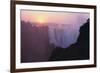 Mist Rising from Waterfall-DLILLC-Framed Photographic Print