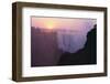 Mist Rising from Waterfall-DLILLC-Framed Photographic Print