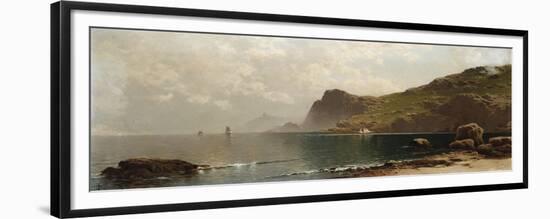 Mist Rising off the Coast-John James Audubon-Framed Giclee Print