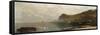 Mist Rising off the Coast-John James Audubon-Framed Stretched Canvas