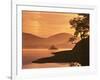 Mist Rising on Derwent Water at Dawn, Lake District National Park, Cumbria, England, United Kingdom-Nigel Blythe-Framed Photographic Print