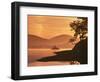 Mist Rising on Derwent Water at Dawn, Lake District National Park, Cumbria, England, United Kingdom-Nigel Blythe-Framed Photographic Print