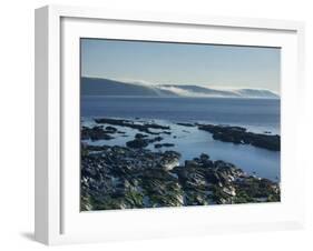 Mist Rolling from the Hills at Dawn, Looe, Cornwall, England, United Kingdom, Europe-Wogan David-Framed Photographic Print