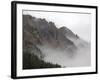 Mist Shrouds the Tian Shan in Xinjiang Province, North-West China. September 2006-George Chan-Framed Photographic Print