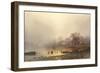 Mist. the Red Pond in Moscow in Autumn, 1871-Lev Lyvovich Kamenev-Framed Giclee Print