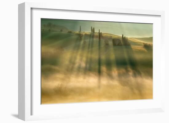 Mist...-Krzysztof Browko-Framed Giclee Print