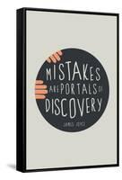 Mistakes Are Portals Of Discovery-null-Framed Stretched Canvas