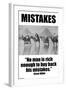 Mistakes-Wilbur Pierce-Framed Art Print