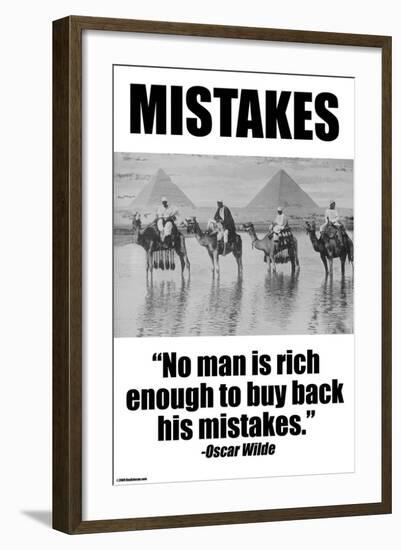 Mistakes-Wilbur Pierce-Framed Art Print