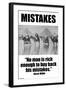 Mistakes-Wilbur Pierce-Framed Art Print