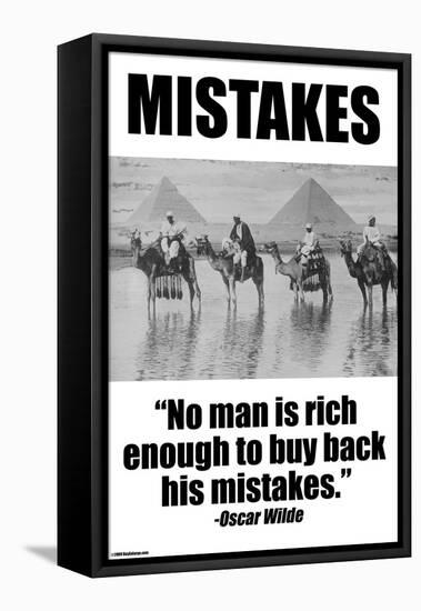 Mistakes-Wilbur Pierce-Framed Stretched Canvas