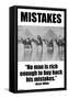 Mistakes-Wilbur Pierce-Framed Stretched Canvas