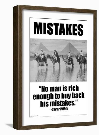 Mistakes-Wilbur Pierce-Framed Art Print