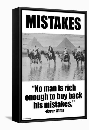 Mistakes-Wilbur Pierce-Framed Stretched Canvas