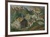 Mistbenken  Cold frame-Nikolai Astrup-Framed Giclee Print