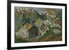 Mistbenken  Cold frame-Nikolai Astrup-Framed Giclee Print