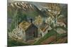 Mistbenken  Cold frame-Nikolai Astrup-Mounted Giclee Print