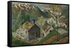 Mistbenken  Cold frame-Nikolai Astrup-Framed Stretched Canvas