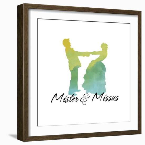 Mister and Missus-Tina Lavoie-Framed Giclee Print