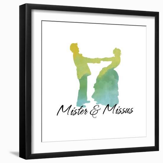 Mister and Missus-Tina Lavoie-Framed Giclee Print