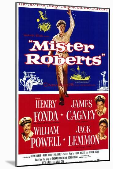 Mister Roberts, 1955-null-Mounted Art Print