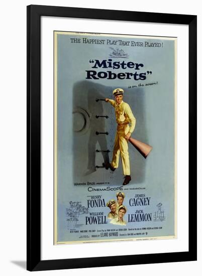 Mister Roberts, 1955-null-Framed Art Print