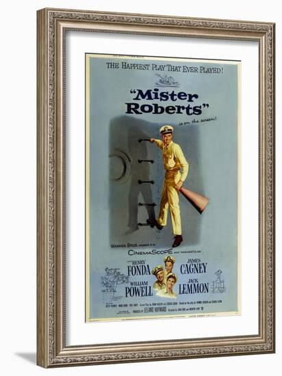 Mister Roberts, 1955-null-Framed Art Print