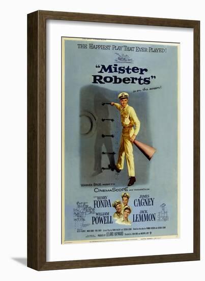 Mister Roberts, 1955-null-Framed Art Print