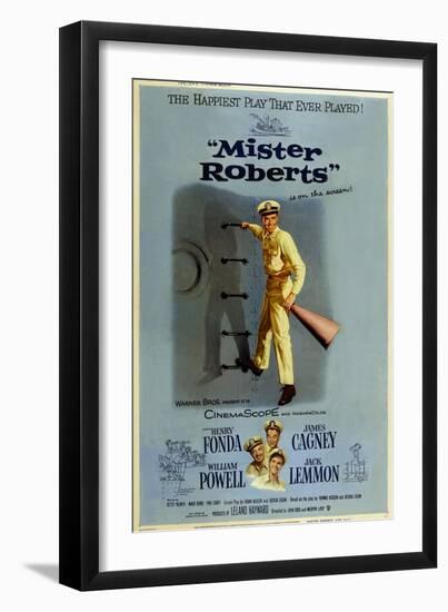 Mister Roberts, 1955-null-Framed Art Print