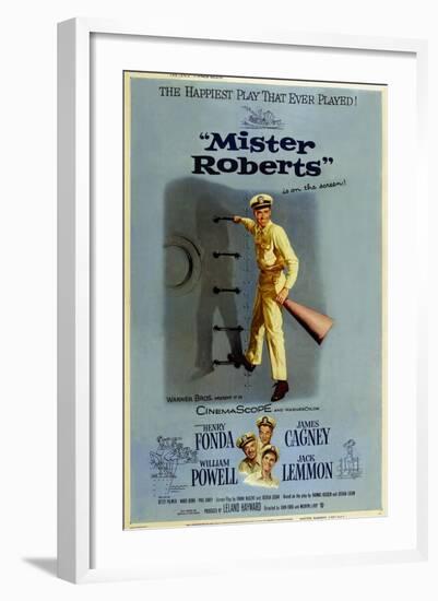 Mister Roberts, 1955-null-Framed Art Print