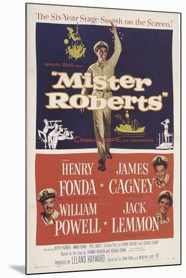 Mister Roberts, 1955-null-Mounted Art Print