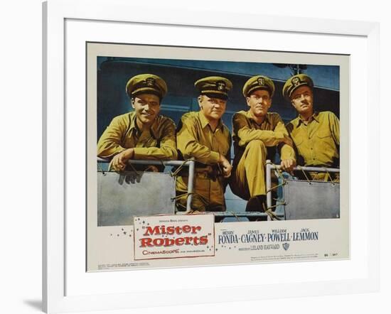 Mister Roberts, 1955-null-Framed Art Print