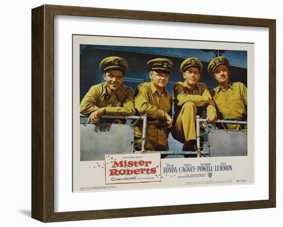 Mister Roberts, 1955-null-Framed Art Print