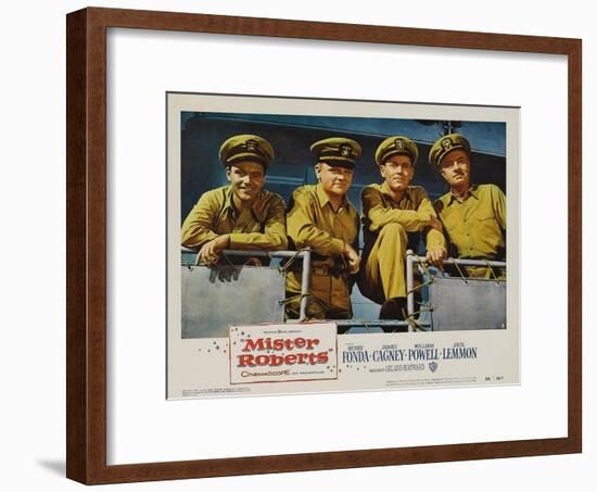 Mister Roberts, 1955-null-Framed Art Print