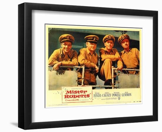 Mister Roberts, 1955-null-Framed Art Print