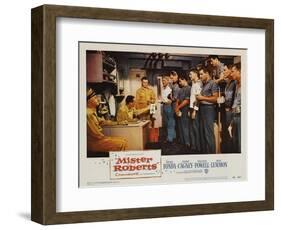 Mister Roberts, 1955-null-Framed Art Print