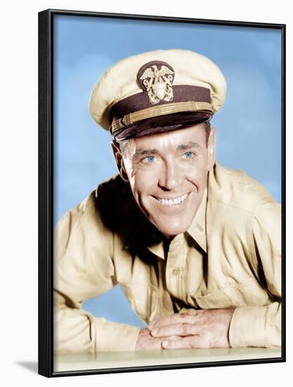 MISTER ROBERTS, Henry Fonda, 1955-null-Framed Photo