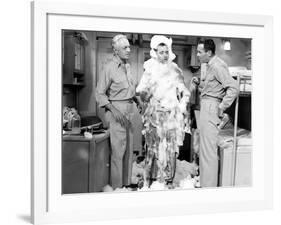 Mister Roberts, William Powell, Jack Lemmon, Henry Fonda, 1955-null-Framed Photo