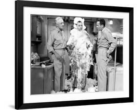 Mister Roberts, William Powell, Jack Lemmon, Henry Fonda, 1955-null-Framed Photo