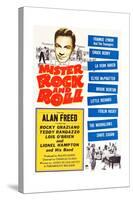 Mister Rock and Roll, Alan Freed, Little Richard with his band, 1957-null-Stretched Canvas