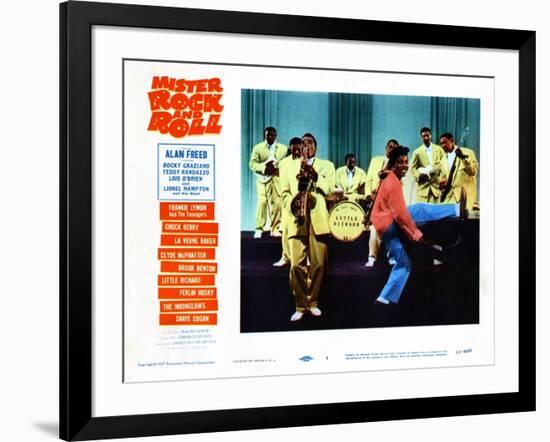 Mister Rock and Roll, Little Richard, 1957-null-Framed Art Print