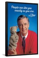 Mister Rogers - As You Are-Trends International-Framed Poster