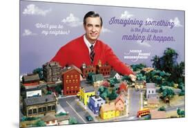 Mister Rogers - Neighborhood-null-Mounted Standard Poster