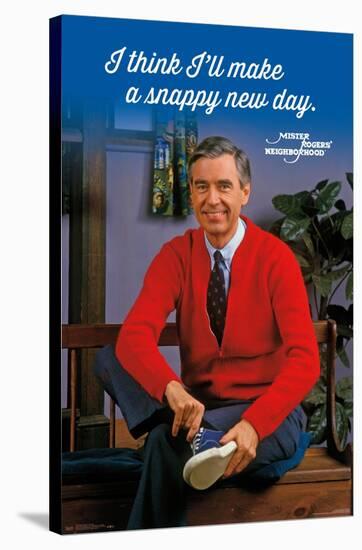 Mister Rogers - New Day-Trends International-Stretched Canvas