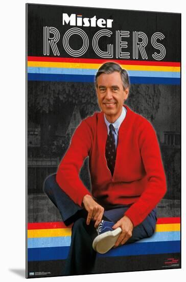 Mister Rogers - Retro-Trends International-Mounted Poster