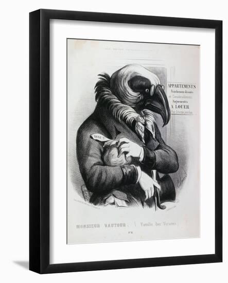 Mister Vulture-Edmond-Framed Giclee Print